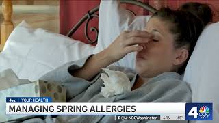 How to survive the 2024 pollen season |  NBC4 Washington