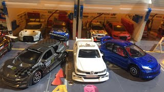 1/64 仏車スペシャル！プジョー206、208、406、307、メガーヌ