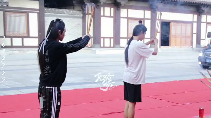 [Fancam] Wang Yibo ♡ Xiao Zhan - The Untamed BTS