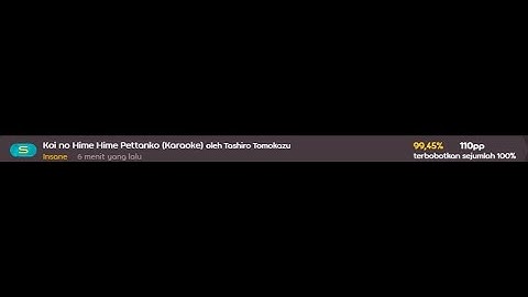 osu! My first 100pp play!