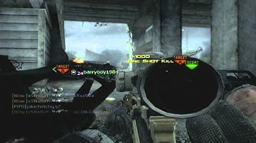 Mw3 | 3 Man Kill Cam Feed With MSR
