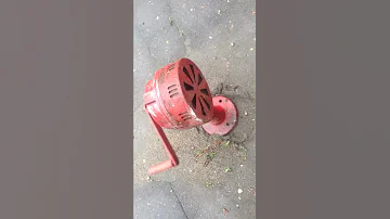 Ручная пожарная сирена. Made in СССР.