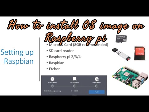 How to install Raspbian OS image on Micro-SD card for Raspberry pi using Etcher