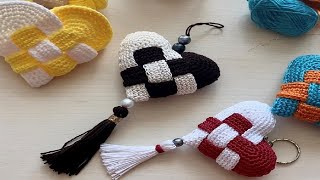 REGALA UN CORAZÓN A CROCHET - PASO A PASO