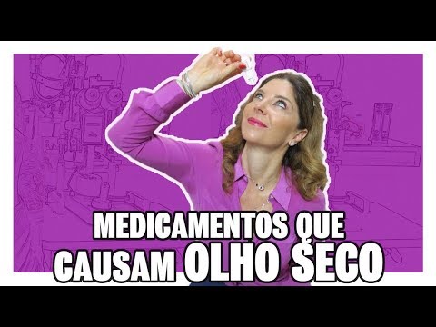 Medicamentos que Causam Olho Seco