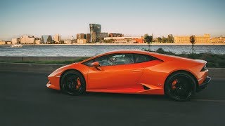 Lamborghini Huracan. Picking up the brand new in Saint-P. Caught by police.