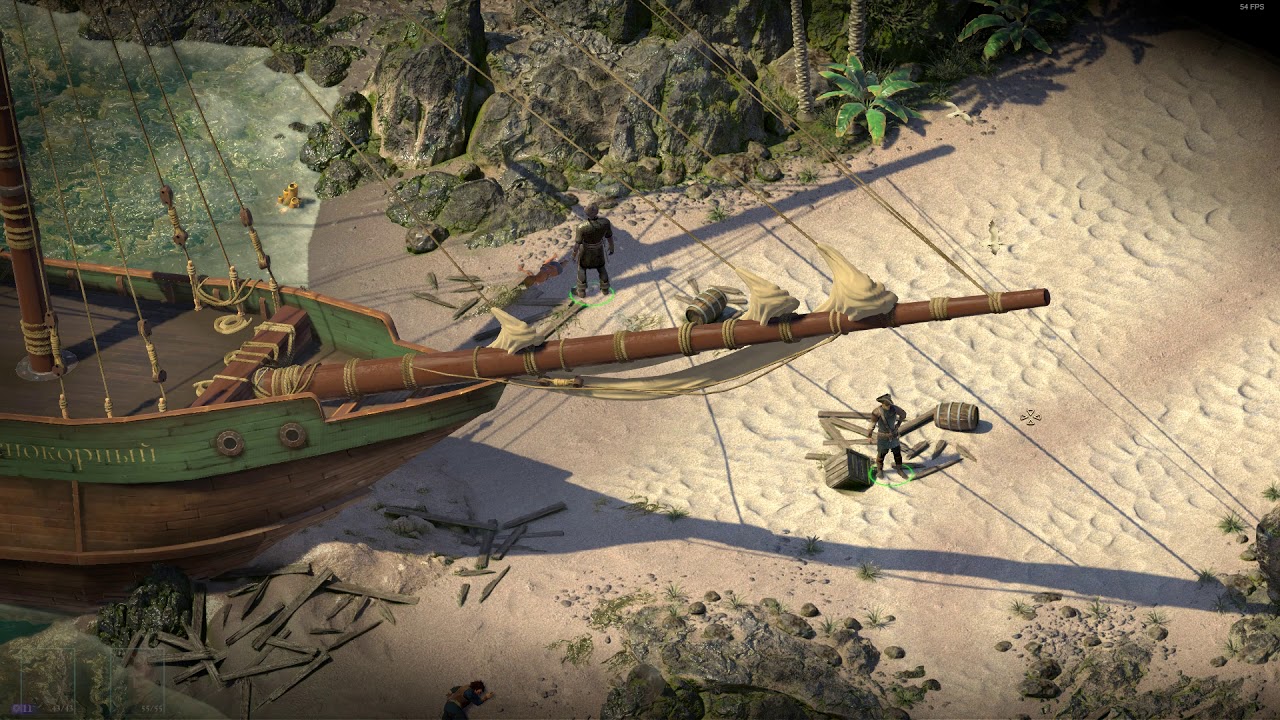 Pillars of Eternity II: Deadfire #2 - Осмотр места крушение (no comments)