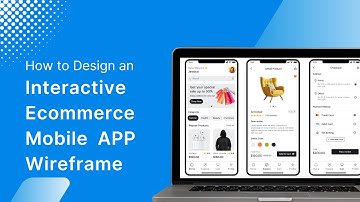 How to design an Interactive Ecommerce Mobile App Wireframe?