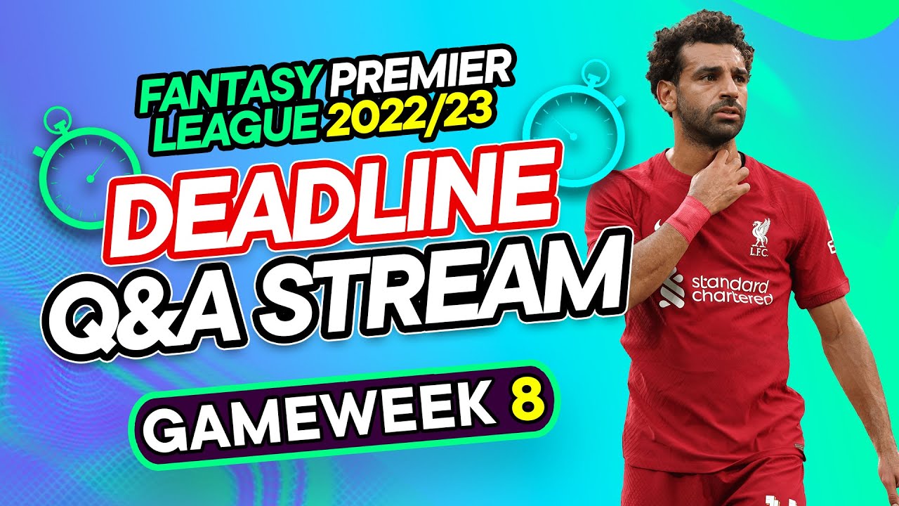 FPL GW8 LIVE DEADLINE STREAM GW9 Wildcard Discussion Fantasy fpl-gw8-live-deadline-stream-gw9-wildcard-discussion-fantasy