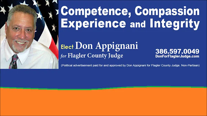 Don Appignani For Flagler County Judge