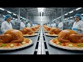 Most Satisfying Mega Food Factory! How world largest Biryani made is | Amazing Food Production LINE