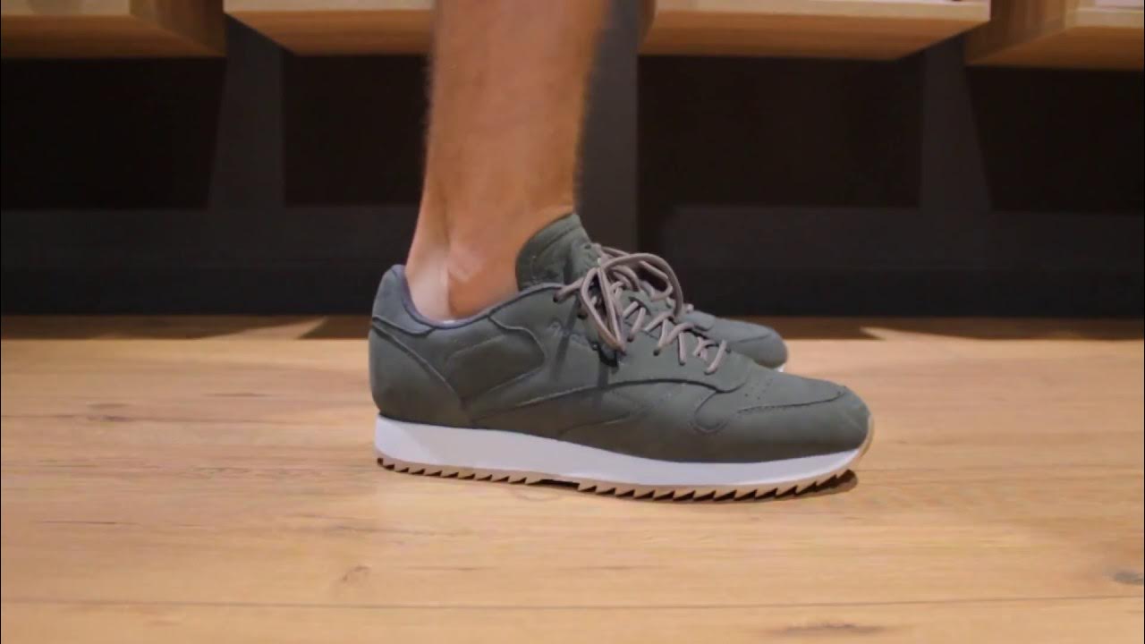 ONFEET Reebok Classic Leather Ripple sneakers.by YouTube