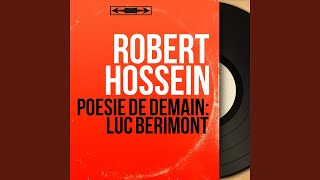 Minerai de solitude - Robert Hossein