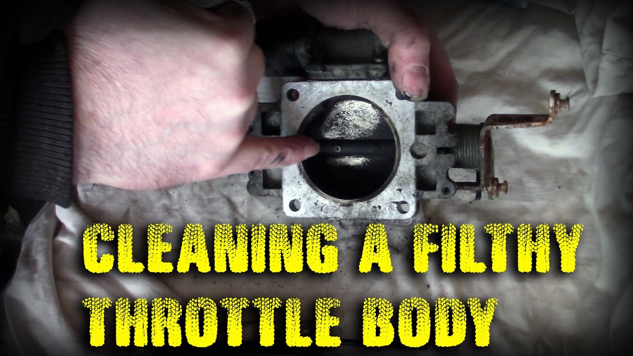 How To Clean Throttle Body and Idle Air Control Valve - Jeep Wrangler - YJ  - YouTube