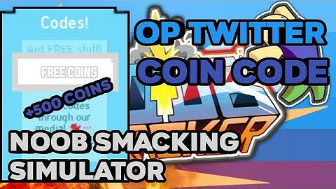 [ROBLOX]FREE COIN CODE FOR NOOB SMACKING SIMULATOR