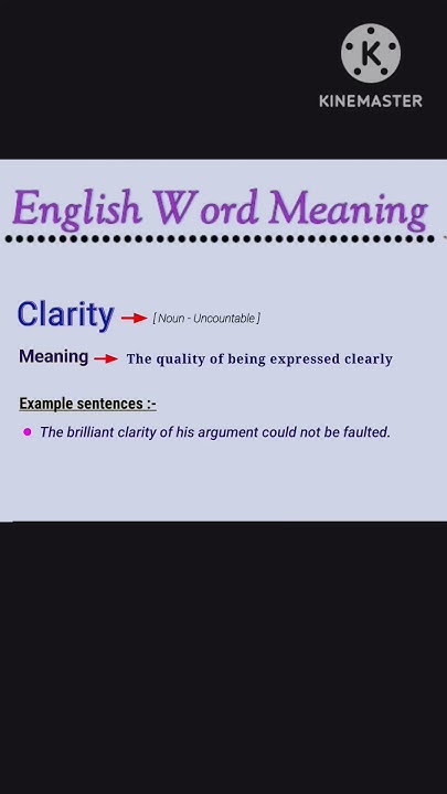 clarity-meaning-in-english-what-is-clarity-shorts-youtube