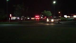 Delmar Truck 74 arriving on-scene at Walgreens