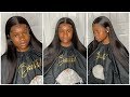 LACE MELT😻What Lace?😻NEW TECHNIQUE 😻Straight Lace Wig|Modern Show Hair🥰