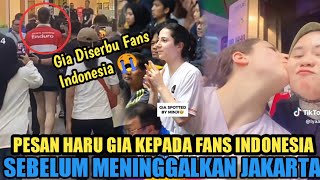 Pesan Haru Giovanna Milana Kepada Fans Indonesia Sebelum Meninggalkan Jakarta