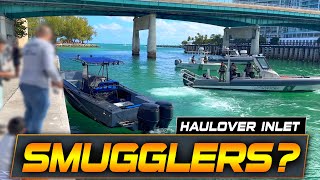 CRIMINAL ACTIVITY AT HAULOVER INLET !! POLICE CONFISCATE BOAT | BOAT ZONE
