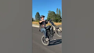 On The Ridstar Q20 Ridstar Ridstarq20 Electricbike Surron Bikelife Ridstarwheelie 