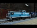 【鉄道模型】HOゲージ　京葉臨海鉄道KD55とEH200 の動画、YouTube動画。