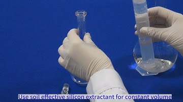 Operation video of soil trace element silicon detection 土壤微量元素硅操作演示视频