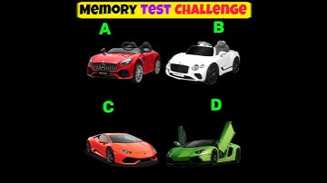 Memory Riddles || IQ Test || Memory Test Part 2 || #shorts #quiz #eyetest #iqtest #short #shortvideo