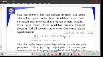 DP - Penanganan Eksepsi Python dengan Try dan Except #10