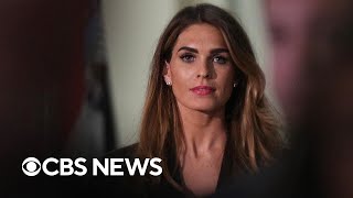 Hope Hicks testifies in Trump \\