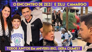 Zilu mostra os netos e surpreende com encontro com o ex, Zezé