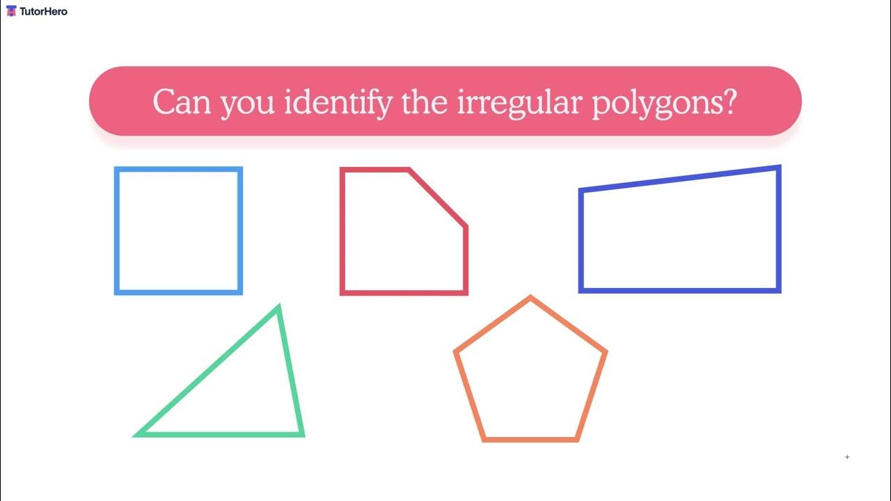 Identifying Regular and Irregular Polygons KS2 Primary Maths YouTube