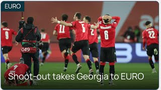 Georgia - Greece. Shoot-out takes Georgia to EURO