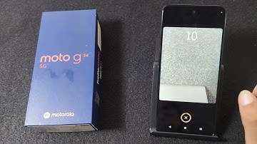 How to click photo using timer 10 Seconds in Moto G34 5G | Moto me camera photo timer use kaise kare