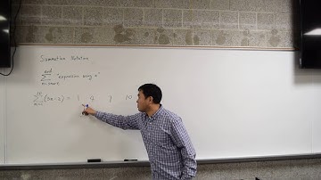 Introduction to Summation Notation Sigma