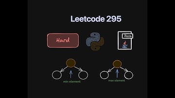 Find Median from Data Stream - Leetcode 295 | Two Heaps