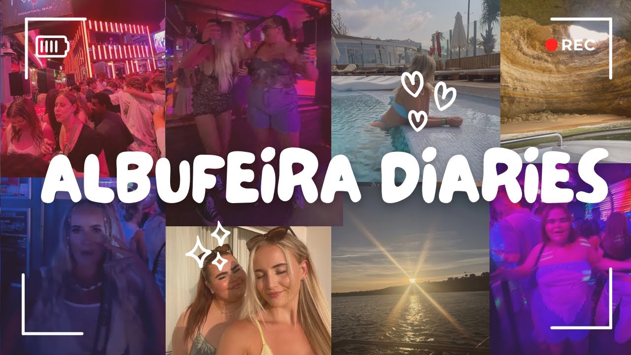 VLOG | ALBUFEIRA DIARIES- partying, boat trips & fun in the sun