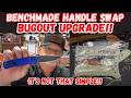 Benchmade Bugout Handle Swap! TSA Haul Rescue &amp; Micarta Upgrade!