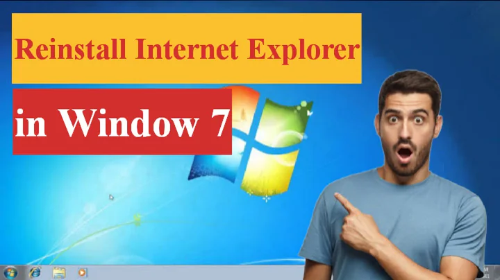 How to Reinstall Internet Explorer in Window 7 | #windows7 #internet
