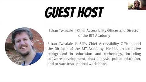 Accessibility Webinar: Screen Readers & Word Docs