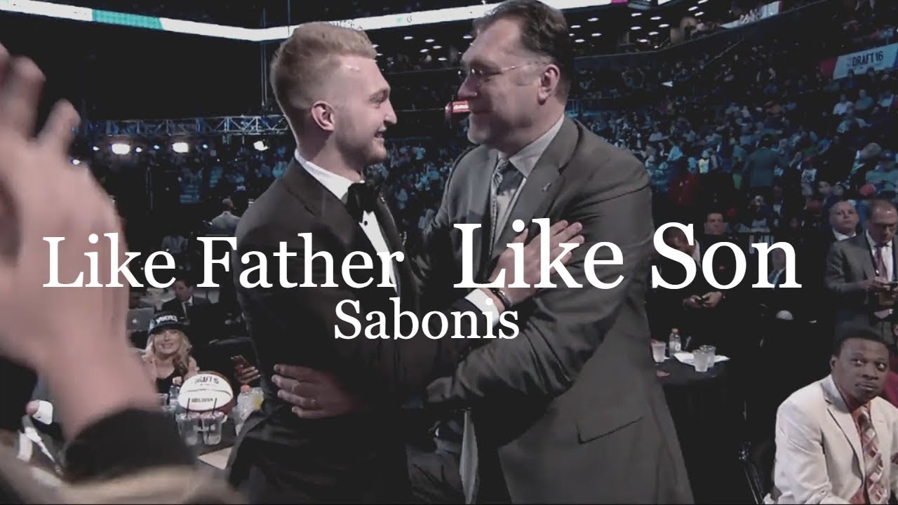 Domantas Sabonis revels in his father's name