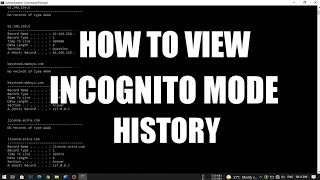 How to view Incognito Mode HISTORY | View Incognito Mode history in PC | Incognito Mode by Techno Fobia 115 views 2 years ago 1 minute, 42 seconds