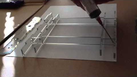 Gluing FirePick MakerSlide carriages