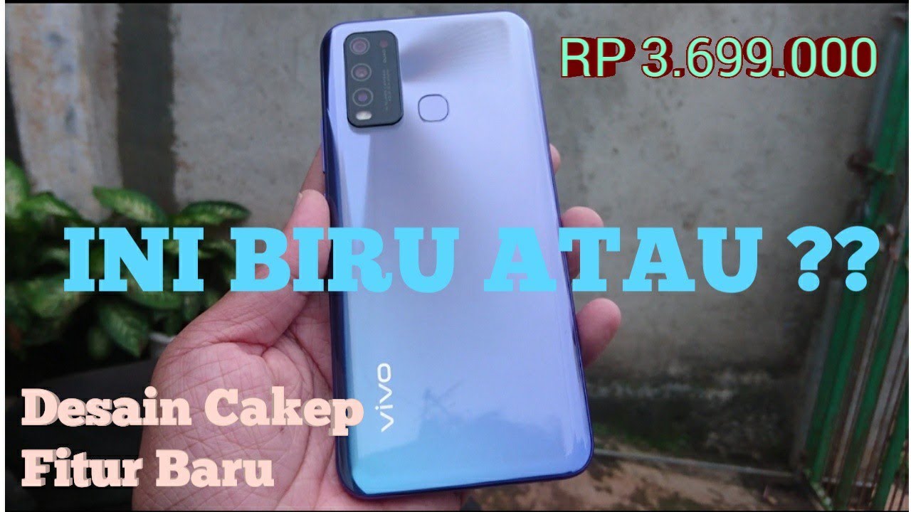 UNBOXING VIVO Y50 WARNA BIRU | RP 3.699.000 - YouTube