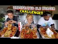 UNDEFEATED 8LB BURGER CHALLENGE at Krave in Aliso Viejo, CA ft. SeongLife and Brandon #RainaisCrazy