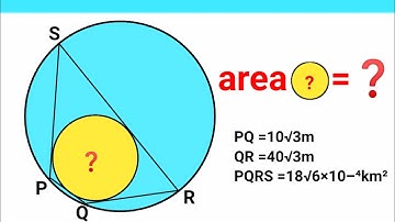 Can you find area of the yellow circle? | (Fun Geometry Problem) | #math #maths | #geometry