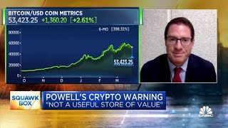 Former top currency regulator on Fed chair Jerome Powell's comments about crypto risks