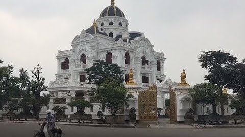 Biệt thự lâu đài đẹp nhất Tp Hải Dương