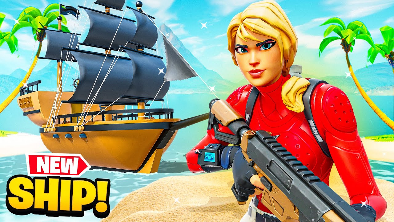 Fortnite PIRATE SHIP LOOT ONLY!