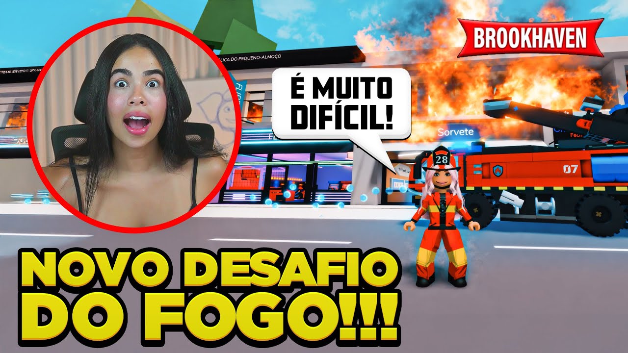 NOVA ATUALIZAÇÃO DE ITENS E FOGO EM BROOKHAVEN 